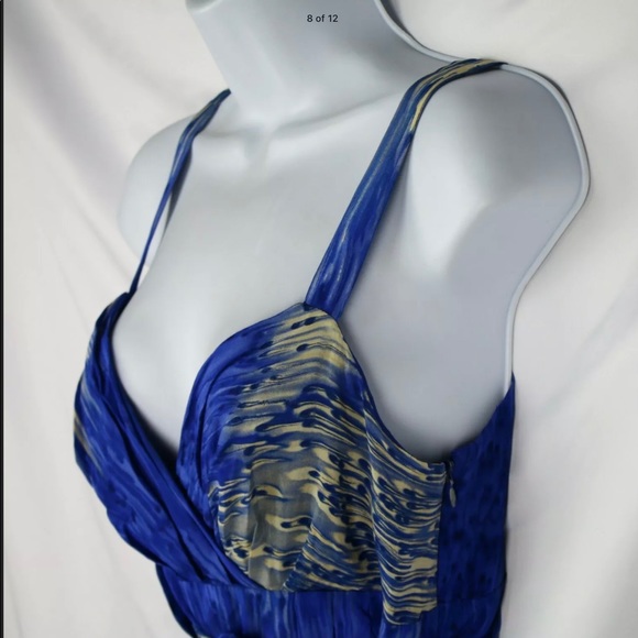 Anthropologie Caballo Falls Silk Dress by Lil - Picture 9 of 12